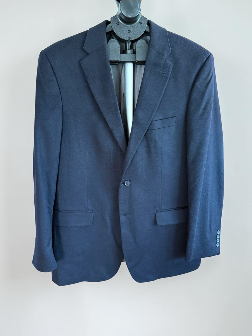 Jos A Bank Signature 100% Cashmere Blazer Sport Coat Navy 42L 2-Button